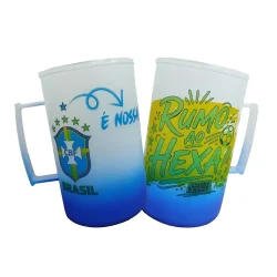 Caneca de Chopp 500ml Copa do Mundo Sexta Estrela