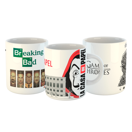 Canecas Criativas de Séries Para Presentes