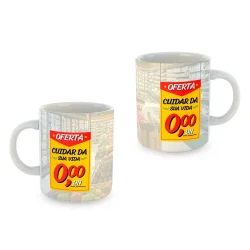 Caneca Criativa para Presente - OFERTA: Cuidar da sua vida