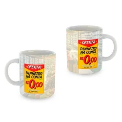 Caneca Criativa para Presente - OFERTA: Dinheiro na conta