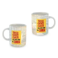 Caneca Criativa para Presente - Troco gente chata