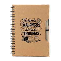 Caderno Ecológico Frases - Contador