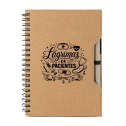 Caderno Ecológico Frases - Médico ou Enfermeiro