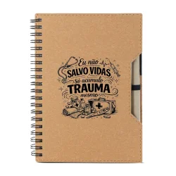 Caderno Ecológico Frases - Médico ou Enfermeiro 2