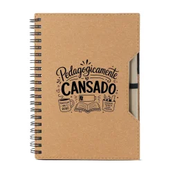 Caderno Ecológico Frases - Professor