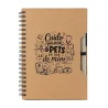Caderno Ecológico Frases - Veterinário