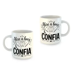 Caneca 400ml Frases Engraçadas Profissões - Dentista