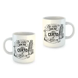 Caneca 400ml Frases Engraçadas Profissões - Engenheiro Civil
