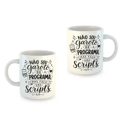 Caneca 400ml Frases Engraçadas Profissões - Programador e TI 2