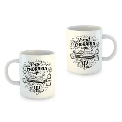 Caneca 400ml Frases Engraçadas Profissões - Psicólogo