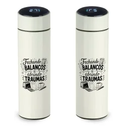 Garrafa Térmica Frases Engraçadas - Contador