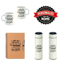 Kit Executivo Profissões Personalizado - Programador e TI 2