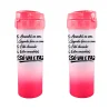 Garrafa para Academia - Vermelho - Checklist