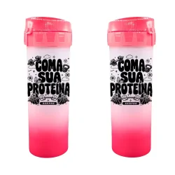 Garrafa para Academia - Vermelho - Coma sua proteína