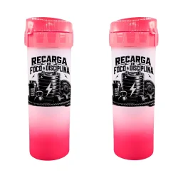 Garrafa para Academia - Vermelho - Recarga