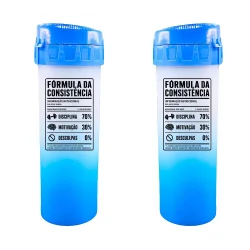 Garrafa para Academia - Azul - Tabela Nutricional