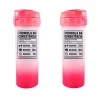 Garrafa para Academia - Vermelho - Tabela Nutricional