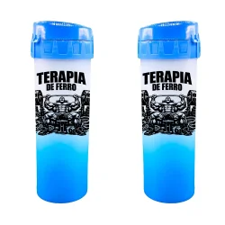 Garrafa para Academia - Azul - Terapia de ferro
