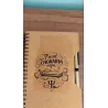 Caderno Profissões Ecológico com Caneta | Presente Formatura