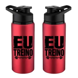 Garrafa para Academia - Vermelho - Para poder comer