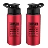 Garrafa para Academia - Vermelho - Tabela Nutricional