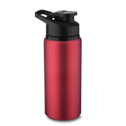 Garrafa para Academia - Vermelho - * Sem Gravação