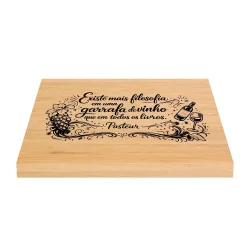 Kit Vinho Bambu - Pasteur ("Existe mais filosofia...")