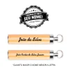Lanterna Bambu Personalizada com Nome - 2 Enviar Nome (Letra à mão)