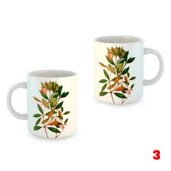 Floral 3 Caneca Coleção Botânica Clássica - Florais, 400ml
