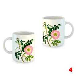 Floral 4 Caneca Coleção Botânica Clássica - Florais, 400ml