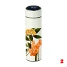 Floral 2 Garrafa Térmica Digital LED Coleção Botânica Clássica Florais, 500ml