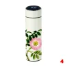 Floral 4 Garrafa Térmica Digital LED Coleção Botânica Clássica Florais, 500ml