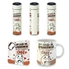 Kit Sincerão: Caneca, Garrafa e Porta-Copos - Tipo sanguíneo